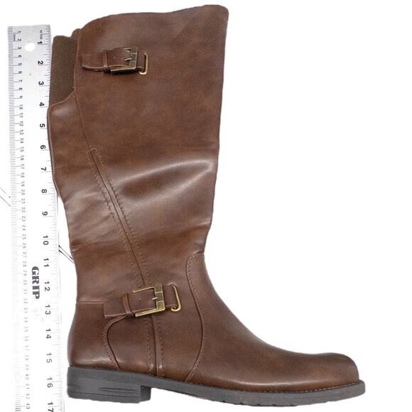 Baretraps Carmen Tall Women's Riding Boots Brown New in Box  Size 7 - Picture 8 of 9